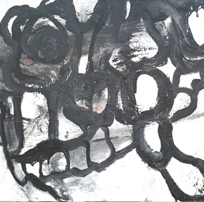 Giravolta Z / 2004 – Öl auf Leinwand 70cm x 50cm