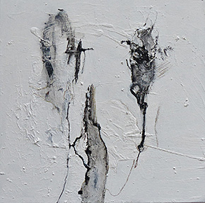 Mohn / 2015 – Acryl und Öl auf Leinwand 50cm x 50cm