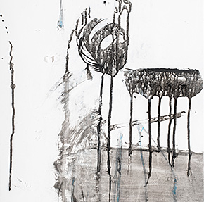Mohn / 2013 – Acryl auf Leinwand 40cm x 50cm